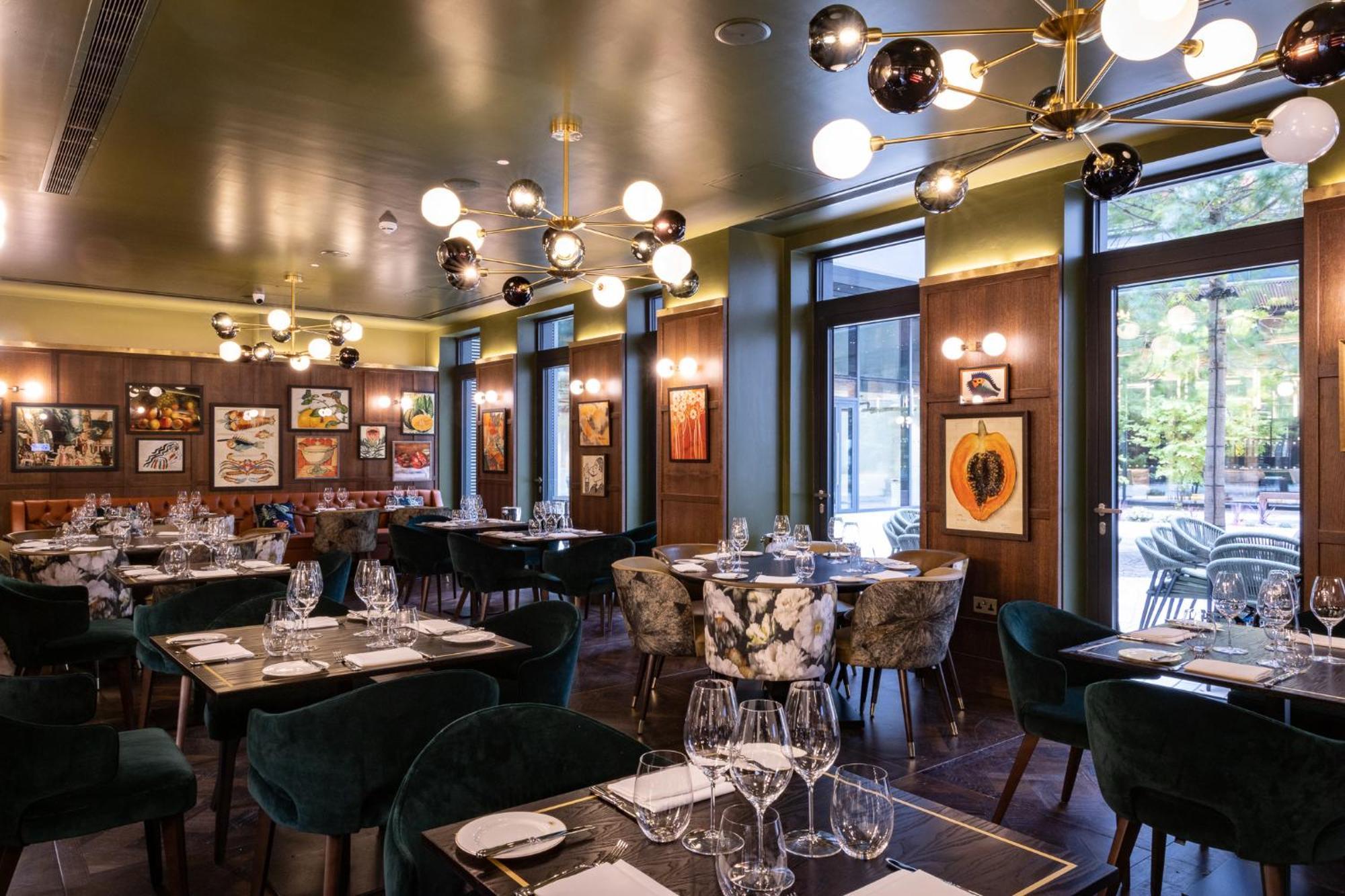 Sun Street Hotel Shoreditch Londra Exterior foto Interior of the restaurant